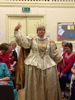 Adderbury's very own Queen Elizabeth