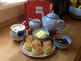 Gluten-free Scones for our WI Cream Tea stall for Party in the Park on Saturday, 21st June, 2014.....