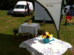 flower power by Diane at Party in the Park
