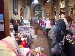 Adderbury Christmas Market in St. Mary's Church