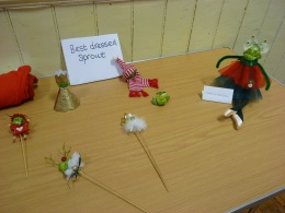 Best Dressed Sprout competition entries...