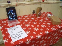Christmas tree raffle