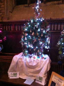 Our WI dressed Christmas tree....