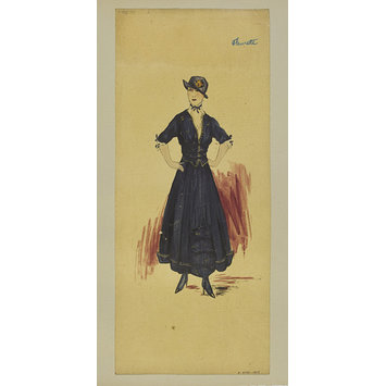 Copyright - Victoria and Albert Museum - 1915 French hat by Jeanne Paquin
