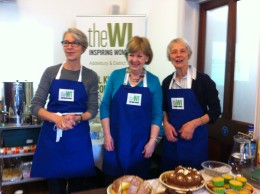 In April 2014 the WI were at the Fairtrade Fiesta with refreshments
