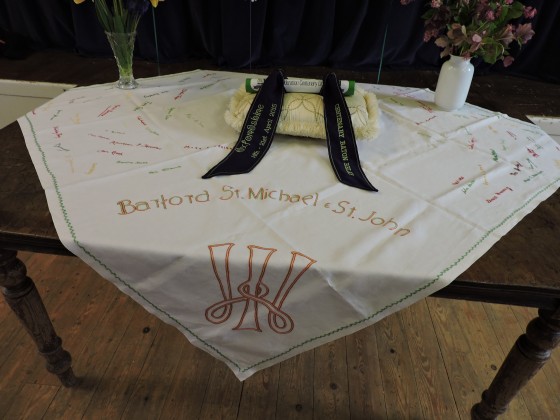 Barford St. Michael and St. John's WI Tablecloth