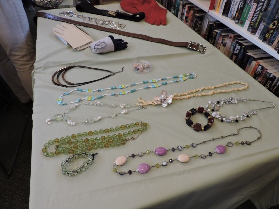 jewellery and belts...