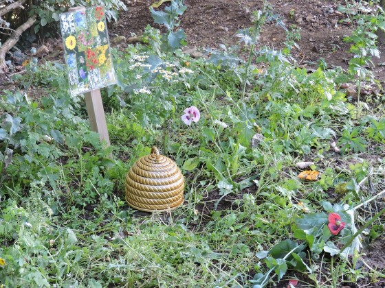 Our pottery skep....
