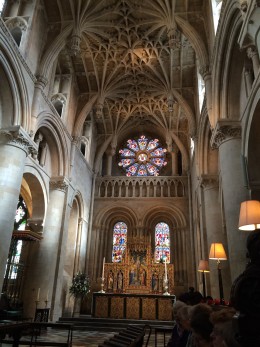 Another view of the altar at Christ Church Cathedral on Tuesday 15th September
