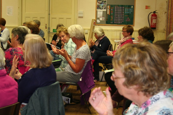 hand-on-hand reflexology participation