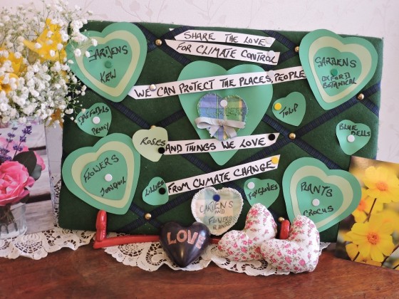 My presentation for NFWI & initiatives Campaign "Share the Love" for Climate Control