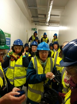Health & Safety kitted out for our tour of Ardley with Viridor Guide
