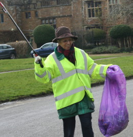 Chris the litter picker