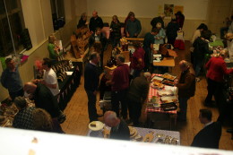 November shopping and friendly chatter....