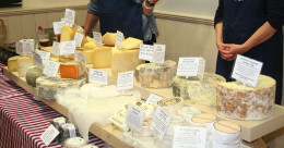 Cheese Stall at February's Adderbury Market