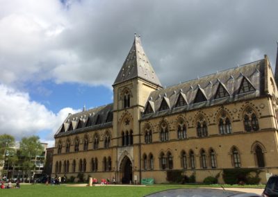 At the Natural History Museum for TV Inspector Lewis programme for our Oxford Morse Walk
